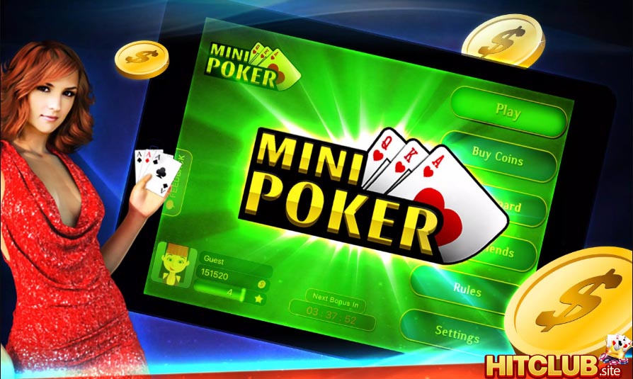 Trò chơi mini Poker Hit club 